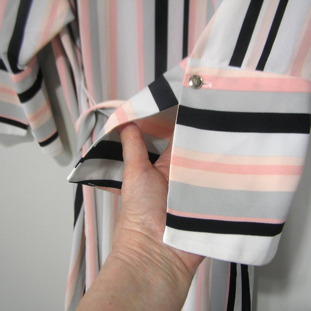 THE LIMITED STRIPED SHIRT DRESS 24W - Picture 10 of 12